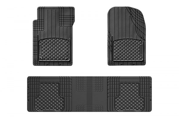 WEATHERTECH | UNIVERSAL TRIM TO FIT 3 PIECE FLOOR MAT | BLACK