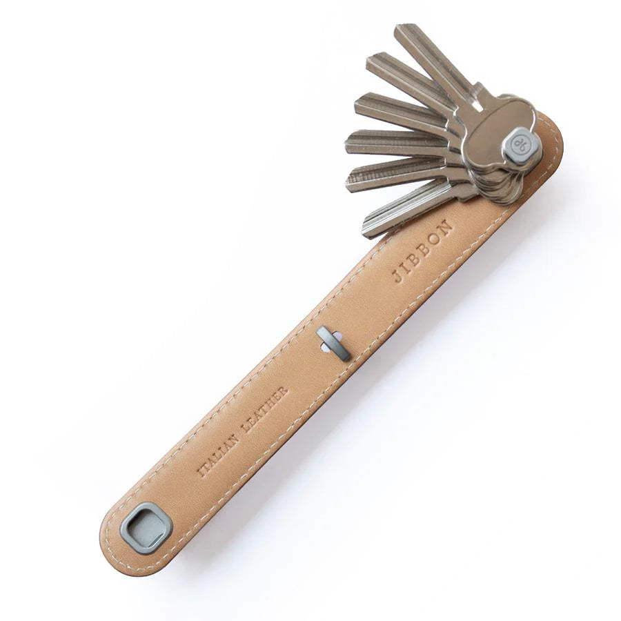 JIBBON ITALIAN LEATHER KEY ORGANISER