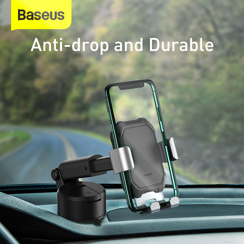 Shop Doodads - Baseus Tank Gravity Car Mount Holder with Suction Base -