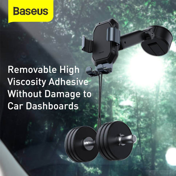 Shop Doodads - Baseus Tank Gravity Car Mount Holder with Suction Base -