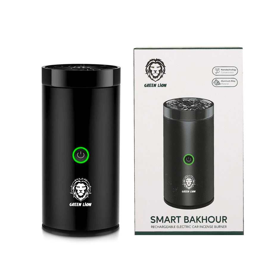 Shop Doodads - Green Smart Bakhour Rechargeable Electric Car Incense Burner -