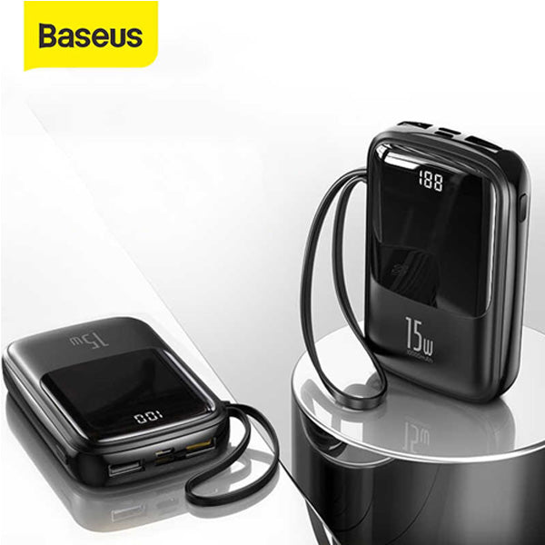 Shop Doodads - Baseus 3A Power Bank 10000mAh - Digital Display -