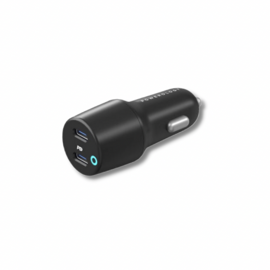 Shop Doodads - Powerology 32W Ultra-Quick Car Charger ( Including USB-C Cable 0.9m ) -